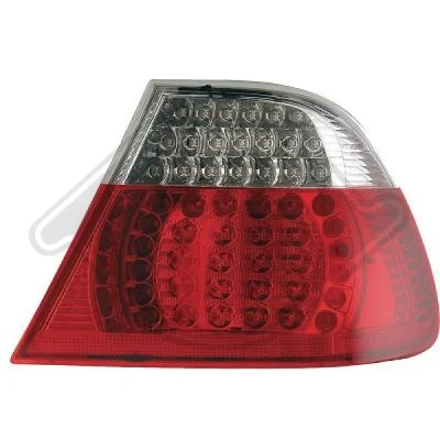 Kuva DIEDERICHS 1215190 Takavalot Oikea Uloin osa LED Lampun kannalla