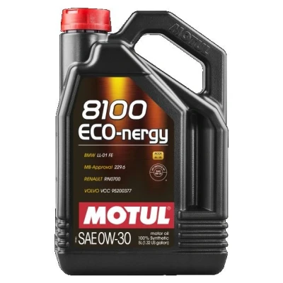 Kuva Motul 8100 ECO NERGY 0W 30 5l Moottoriöljy 102794 VOLKSWAGEN: Transporter 5, Multivan 5 (7HM, Passat B6 Variant, AUDI: A4 B8 Avant, A6 C6 Avant