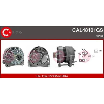 Kuva CASCO CAL35258AS Laturi 12V 80A PEUGEOT: 308 I SW, Hatchback, 207 CITROËN: C3 Picasso