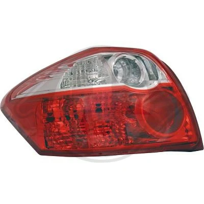Kuva DIEDERICHS 6619191 Takavalot Vasen Ilman lampun kantaa TOYOTA: Auris Hatchback