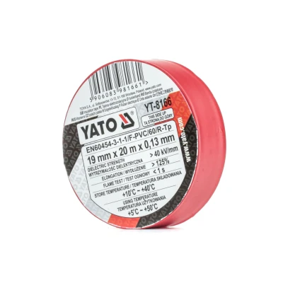 Kuva YATO YT 8166 Liimanauha 19 Punainen PVC 20 Yksipuoleinen