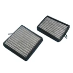 Kuva ALCO FILTER MS 6492C Raitisilmasuodatin Aktiivihiilisuodatin 200,0 193,0 39,0 MERCEDES BENZ: C sarja T modell, Sedan, CLK Coupe