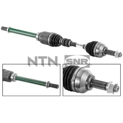 Kuva SNR DK68.010 Vetoakseli Etuakseli, oikea 970 NISSAN: Qashqai / Qashqai+2 I