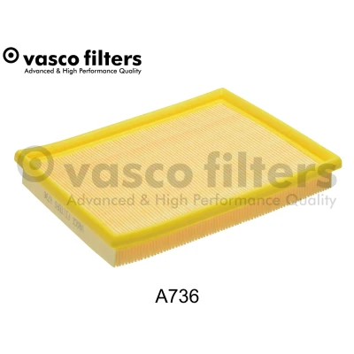 Kuva DAVID VASCO A736 Ilmansuodatin 34 191 246 suorakulmainen (rectangular) Suodatinpanos FIAT: Siena
