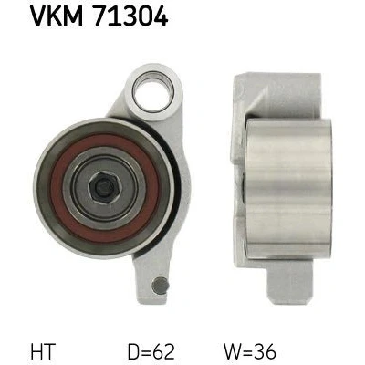 Kuva SKF VKM 71304 Kiristysrulla, Hammashihnat
