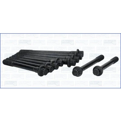 Kuva Sylinterikannen pulttisarja TOYOTA OE 90910 02120 (x5), 02121 (x5)