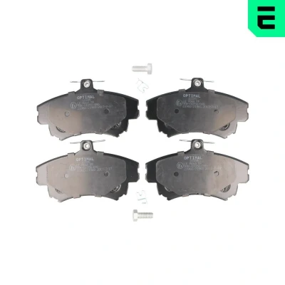 Kuva OPTIMAL BP 10335 Jarrupalat Etuakseli Sis. kulumisenilmaisimen Jarrusatulan ruuveilla VOLVO: V40 Farmari, S40 I, MITSUBISHI: Carisma Sedan