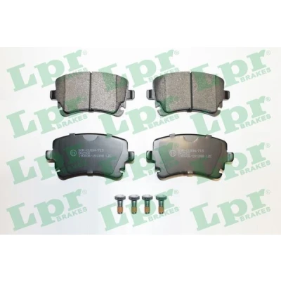 Kuva LPR 05P1398 Jarrupalat Ruuveilla AUDI: A6 C6 Avant, A4 B7 Allroad, VOLKSWAGEN: Transporter 5, 5 Bus, Multivan (7HM