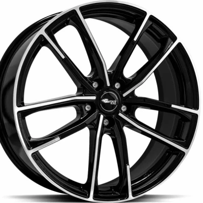 Kuva Brock B38 Black Full Polish 8x19 5/112 ET39 B66.6