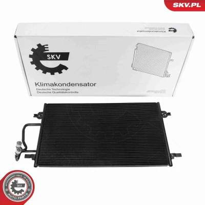 Kuva ESEN SKV 86SKV377 Ilmastoinnin Lauhdutin ilman vedenerotinta Alumiini 701mm AUDI: A8 D2 (4D2, 4D8) 2.5 TDI, TDI quattro, 4.2 quattro