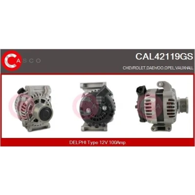 Kuva CASCO CAL35164AS Laturi 12V 120A MITSUBISHI: PAJERO 3, 3