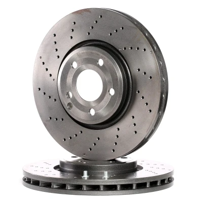 Kuva BREMBO COATED DISC LINE 09.B742.51 Jarrulevyt 322 32 5 rei&#039;itetty/tuuletettu sisältä pinnoitettu hiiliteräs Ruuveilla MERCEDES BENZ: CLS Coupe