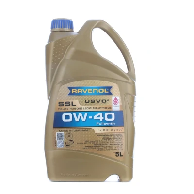 Kuva Moottoriöljy RAVENOL SSL 0W 40 A3/B4, 5l, Universal 1856614 OE