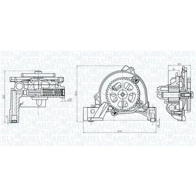 Kuva Öljypumppu AUDI, SEAT, SKODA, VW OE 03F115105D