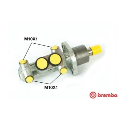 Kuva BREMBO M 85 046 Jarrupääsylinteri 25,4 Valurauta 10 x 1 (4) VOLKSWAGEN: TRANSPORTER 4, 4 Bus