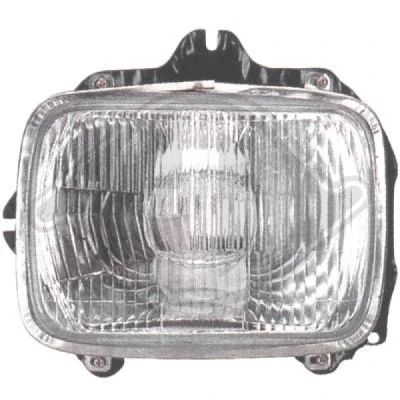 Kuva DIEDERICHS 6680881 Ajovaloumpio Vasen H4, W5W TOYOTA: HILUX 5 Pick up