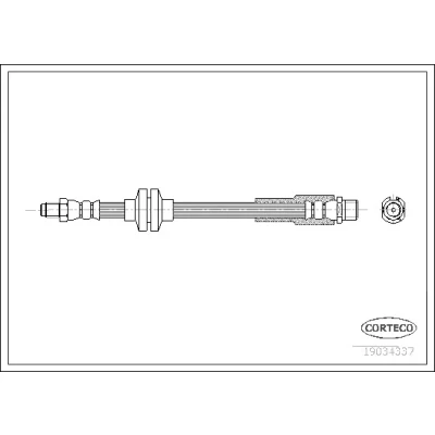 Kuva Jarruletku, Etuakseli FIAT CROMA OE 51757836