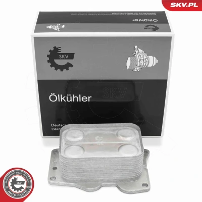 Kuva ESEN SKV 31SKV308 Öljynjäähdytin CITROËN: C5 III Farmari, 3, C4 I Grand Picasso, FIAT: Scudo II Van, FORD: MONDEO 4 Turnier