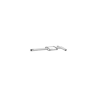 Kuva Keskiäänenvaimentaja RENAULT MEGANE II, Kombi Sedan SCÉNIC II OE 8200189560, 8200276019, 8200431610