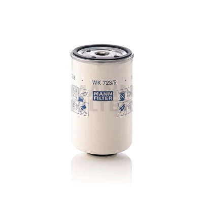 Kuva MANN FILTER WK 723/6 Polttoainesuodatin Ruuvattava suodatin VOLVO: FL 10, N 10