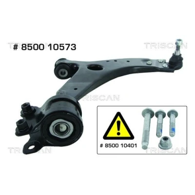 Kuva TRISCAN 8500 10573 Alatukivarsi Alapallo /pallonivelellä, Kumilaakerilla Poikittaistukivarsi 17,8, 21,8 VOLVO: V50, S40 II, C30, FORD: Focus 2 Kombi