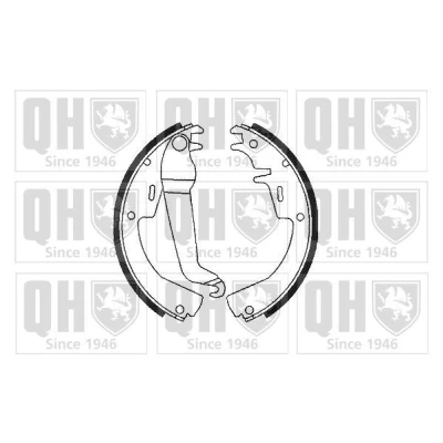 Kuva Jarrukenkäsarja, Taka akseli OPEL, VAUXHALL OE 16 05 382, 537, 552
