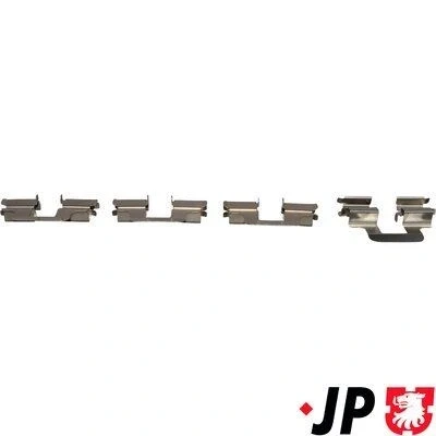 Kuva JP GROUP 1163651010 Tarvikesarja, Jarrupala Taka akseli AUDI: A4 B7 Sedan, A6 C6 Avant, VOLKSWAGEN: Tiguan I, Passat B6 Variant, Golf 5