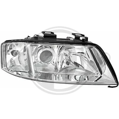 Kuva DIEDERICHS 1024980 Ajovaloumpio Oikea H1, H1/H7, H7 AUDI: A6 C5 Sedan, Avant