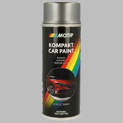 Kuva MOTIP 51078 Ajoneuvo yhdistelmämaali 400ml aerosoli harmaa Kompakt red glossy 12 ml