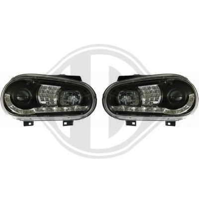 Kuva DIEDERICHS HD Tuning 2213786 Ajovalonheitinsarja VOLKSWAGEN: Golf 4
