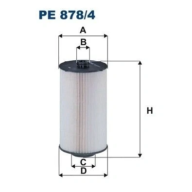 Kuva FILTRON PE 878/4 Polttoainesuodatin Suodatinpanos