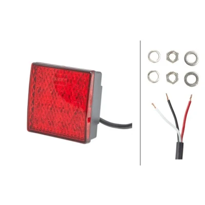 Kuva HELLA 2SB 357 029 111 Takavalo Vasen, Oikea Punainen VALUEFIT