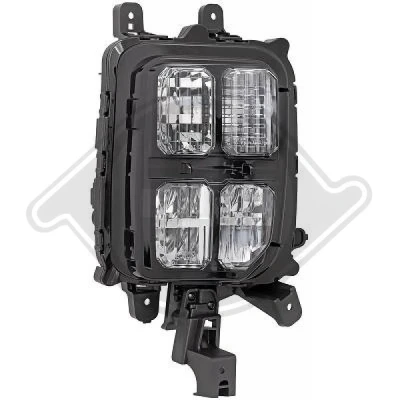Kuva DIEDERICHS 5835470 Vilkku Oikea PY21W, LED sumuvalolla