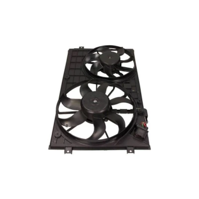 Kuva MAXGEAR AC264897 Jäähdyttimen Tuuletin 12 330/330 Jäähdytystuulettimen kehällä Ohjainlaitteella VOLKSWAGEN: Golf 5, Touran I, 6