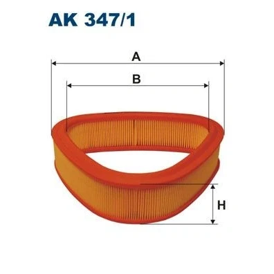 Kuva FILTRON AK 347/1 Ilmansuodatin 65 254 Suodatinpanos