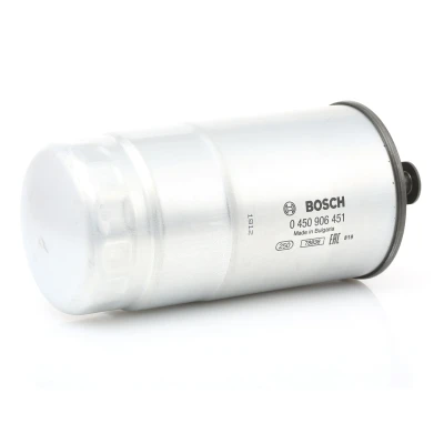 Kuva BOSCH 0 450 906 451 Polttoainesuodatin Letkusuodatin 8 BMW: 3 Touring, 5 X5, LAND ROVER: Range Rover 3, OPEL: Omega B Caravan