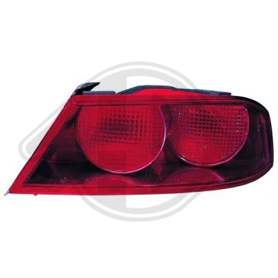 Kuva Takavalot Vasen Uloin osa P21/5W, PY21W Ilman lampun kantaa DIEDERICHS 3052091