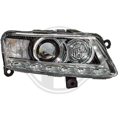 Kuva DIEDERICHS 1027984 Ajovaloumpio Oikea PY21W, H7, D3S LED, Xenon Ilman tarvikkeita AUDI: A6 C6 Avant, Sedan, Allroad