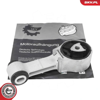 Kuva ESEN SKV 75SKV076 Moottorin Kumityyny Oikea, ylä Kumimetallilaakeri Alumiini, Kumi 218mm 54mm RENAULT: MEGANE 3 Coupe, SCENIC