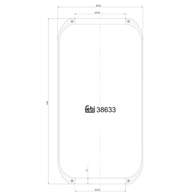 Kuva FEBI BILSTEIN 38633 Metallipalje, ilmajousitus