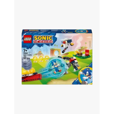 Kuva LEGO Sonic 77001 ja yhteenotto nuotiolla