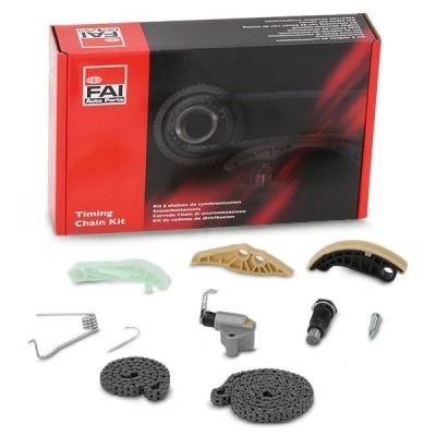 Kuva FAI AutoParts TCK212 Jakoketjusarja Tiivisteillä, Hammaspyörillä Yksinkertainen, Ketju hiljainen VOLKSWAGEN: Beetle Hatchback, Passat B6 Variant