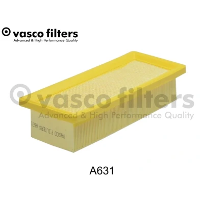 Kuva DAVID VASCO A631 Ilmansuodatin 60 105 259 suorakulmainen (rectangular) Suodatinpanos FIAT: Punto I Hatchback