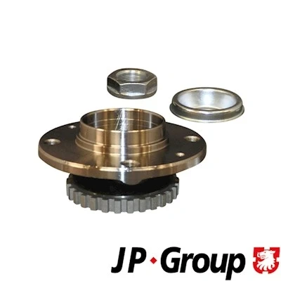 Kuva JP GROUP 4151302310 Pyöränlaakerit Taka akseli, vasen, oikea integroidulla pyöränlaakerilla, ABS sensorirenkaalla 128