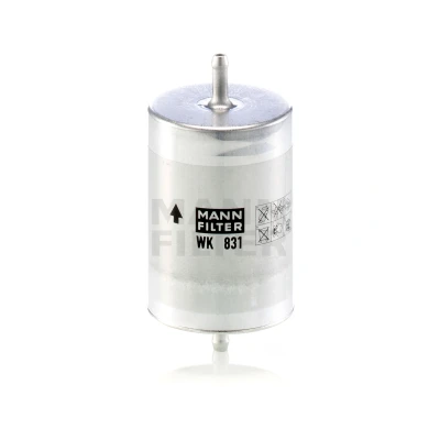 Kuva MANN FILTER WK 831 Polttoainesuodatin Letkusuodatin 8 MERCEDES BENZ: E sarja Sedan, W124 Sprinter 3 T Bussi, VOLKSWAGEN: LT 28 46 2 Kasten