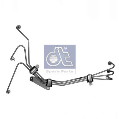 Kuva DT Spare Parts 4.90796 Korkeapainejohdinsarja, ruiskutusjärjestelmä