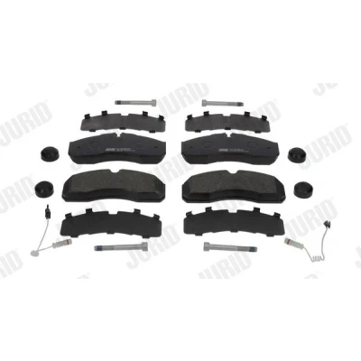 Kuva JURID 2916009561 Jarrupalat Sis. kulumisenilmaisimen Tarvikkeilla MERCEDES BENZ: Vario Van / Farmari