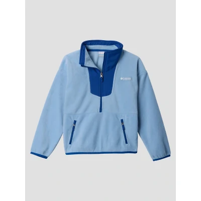 Kuva Columbia Sequoia Grove HALF ZIP Unisex Fleecepaita lapsille, Koko: 152/158, Ripple blue/mountain blue