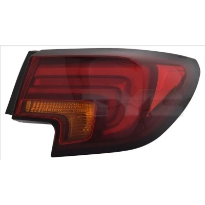 Kuva TYC 11 14119 06 2 Takavalot Oikea Uloin osa LED Ilman lampun kantaa OPEL: Astra K Hatchback