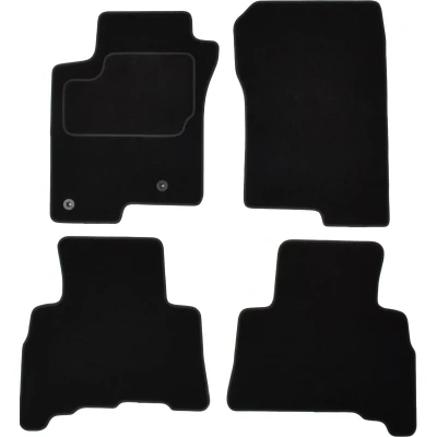 Kuva MAMMOOTH A041 TOY240 PRM 01 Lattiamattosetti Tekstiili Edessä ja takana 4 Musta TOYOTA: Land Cruiser Prado 150